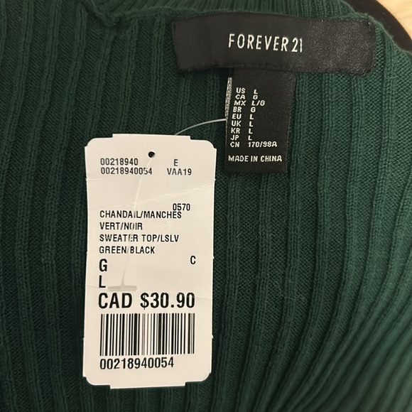 Green sweater - NEW - Picture 3 of 4